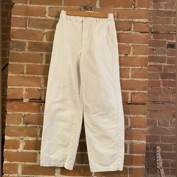 Aritzia Denim - Aritzia Wide Leg White Jeans
